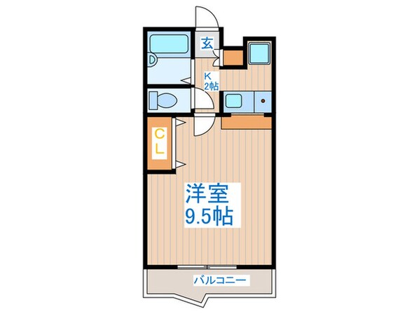 クルーブ成城の物件間取画像